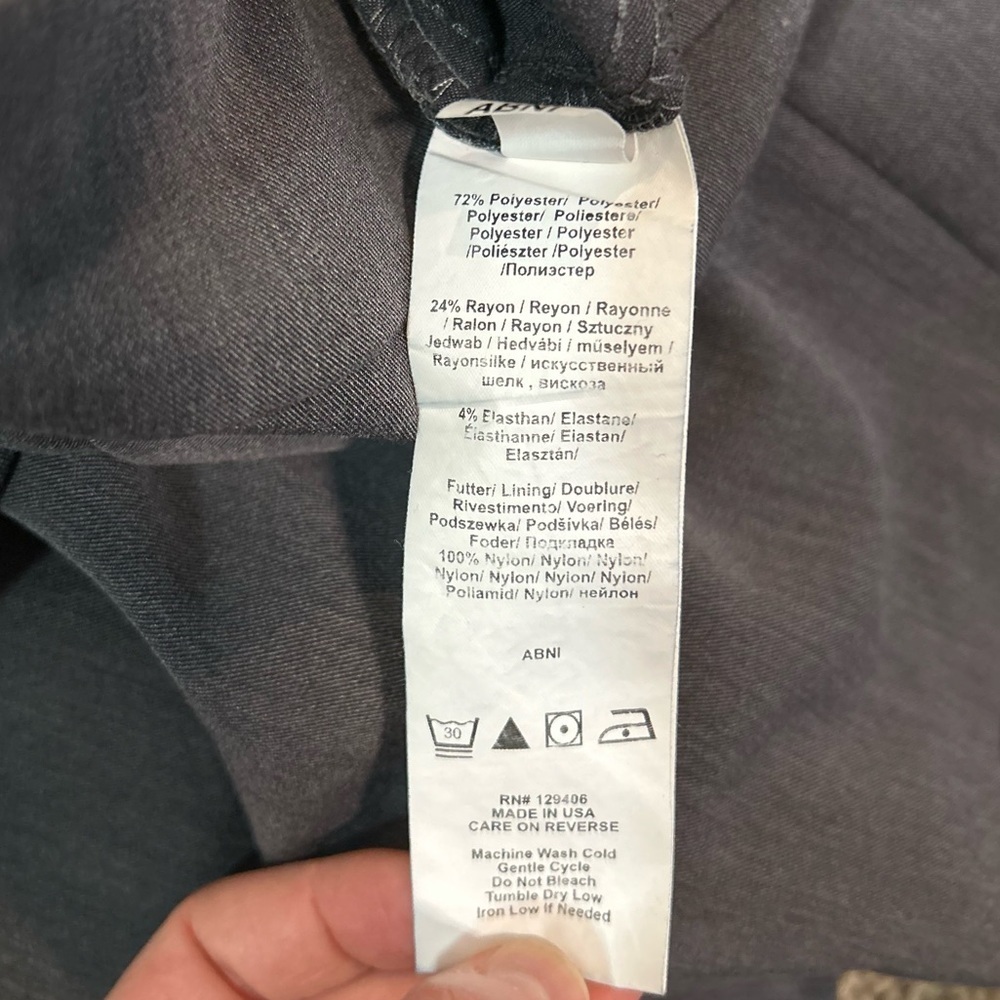 Venus Gray Pencil Skirt Tummy Control Stretch Business Casual Workwear S 6 - Picture 4 of 5